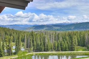 Vue depuis l’hébergement