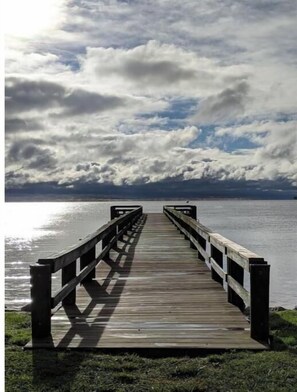 community pier - block away