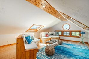 Architecture, Building, House, Indoors, Loft