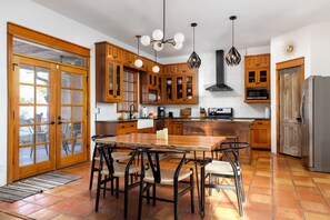 Indoors, Door, Floor, Kitchen, Dining Room