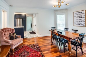 Hardwood, Indoors, Home Decor, Dining Room, Dining Table