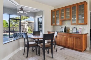 Indoors, Furniture, Table, Dining Room, Dining Table