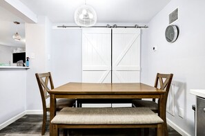 Dining Room, Dining Table, Furniture, Indoors, Table