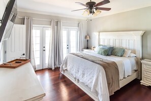 Indoors, Door, Ceiling Fan, Architecture, Building