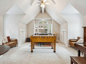 Indoors, House, Loft, Furniture, Living Room