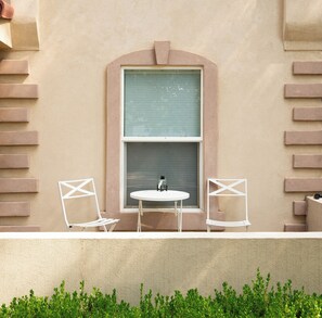 Front porch with seating