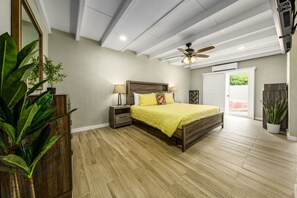 Primary bedroom with King bed and ensuite bath!