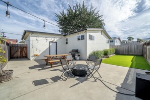 Gather around the firepit & make memories together during your visit