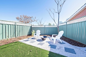 Firepit + Seating Area