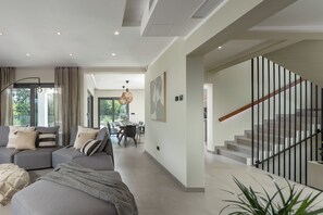 Living and dining room
