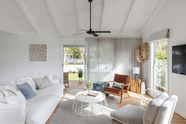 Beautiful light filled spaces.