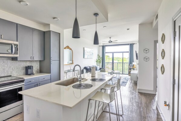 Spacious 1-bedroom apartment, thoughtfully designed and curated to exceed all your expectations.