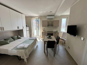 Living room with sleeping area (3)