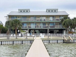 View of The Landing from the fishing dock