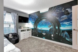 Themed Bedroom for the kids to enjoy the vacation