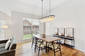Dining Room, Dining Table, Furniture, Indoors, Table
