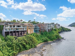 3 - Ocean shoreline below Estate