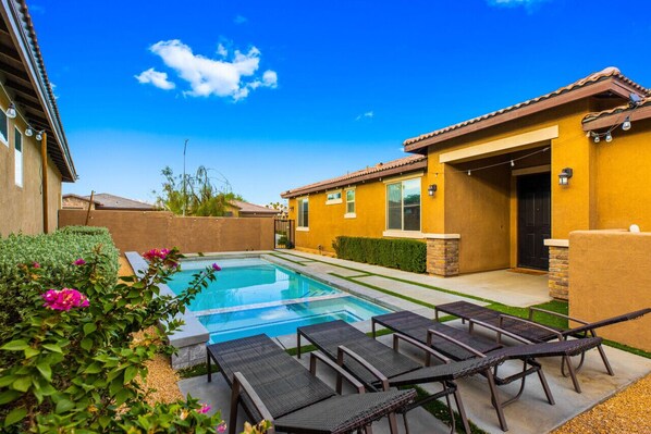 You own private pool.
