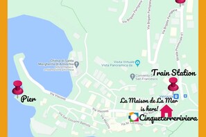 Carte de l’hébergement