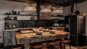 Kitchen with Bar seating