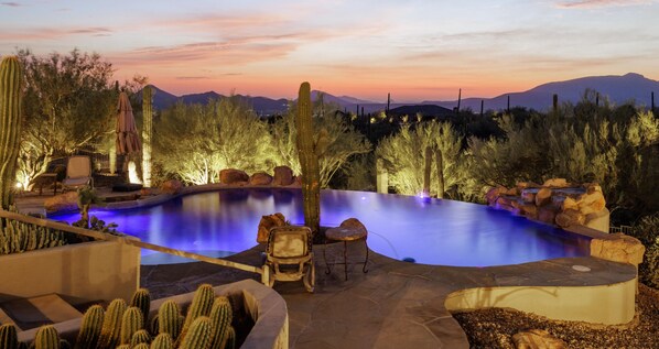 Enjoy Desert Views from the Pool Deck