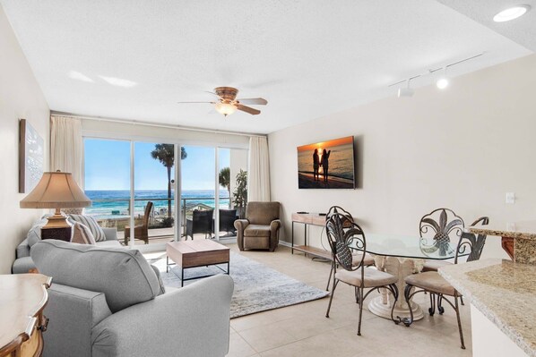 Pretty Sterling Sands 103!  Enjoy beach setups for Two