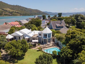 Drone view Villa Leisure
