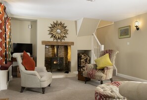 Settle in by the fireside after a day out exploring the local area