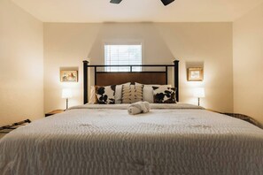 very comfy king bed
