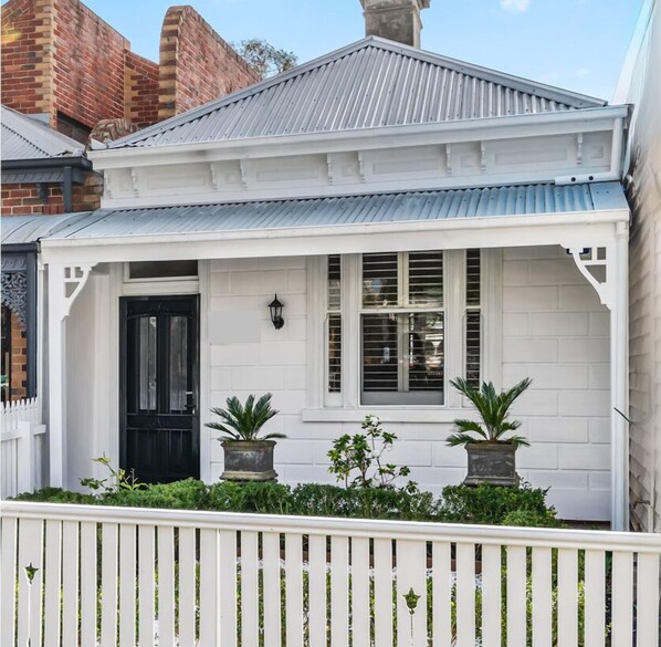 Front: This classic Victorian facade is the understated heritage exterior to an exceptional, modern light-filled home offering contemporary luxury lifestyle. 