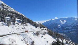 Blick von der Unterkunft