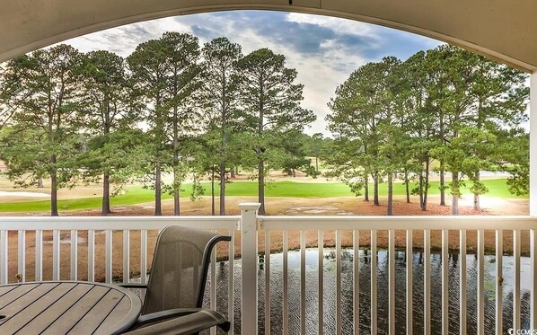 View from outside patio