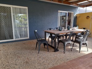 Outdoor dining