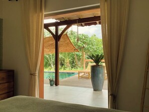 Chambre Sauge vue piscine