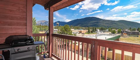 Balcony w/ Gas Grill Off Living Area