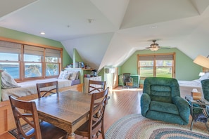Studio Interior | Free WiFi | Mini-Split A/C & Heating | Water Views