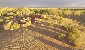 One of two labyrinths