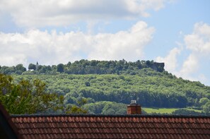 Blick von der Unterkunft
