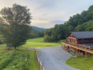 View of Firefly Holler and the fields below