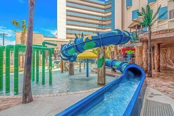 Outdoor Water Slide!