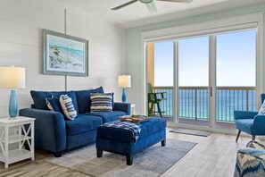 Living Area with Balcony