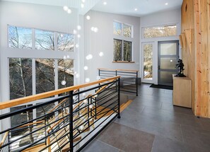 Spacious airy entrance foyer