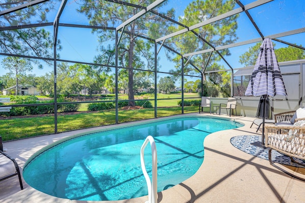 Haines City Vacation Rental | 3BR | 2BA | 1,150 Sq Ft | 1 Step Required