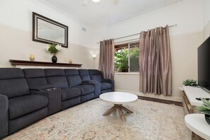 Reclining lounge chairs - perfect for kicking back and enjoying a movie 