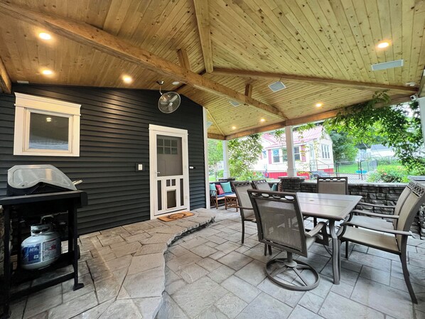 Back patio