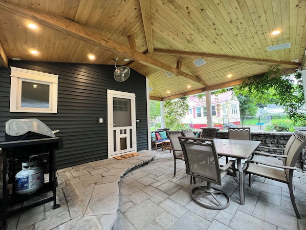 Back patio