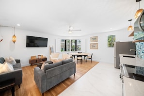 Living room & kitchen