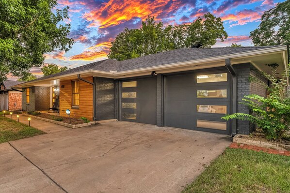 House Front View Twilight
