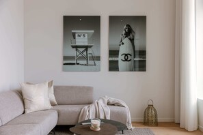 Modern and stylish living room