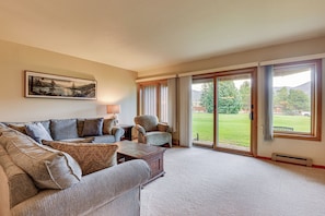 Living Room | Patio Access | Electric Heating